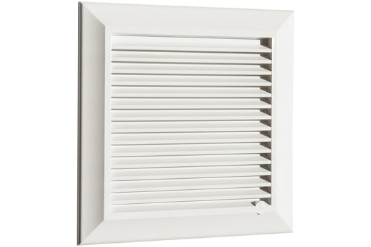 Louvre vent white  DUO SMART 165 with fly mesh