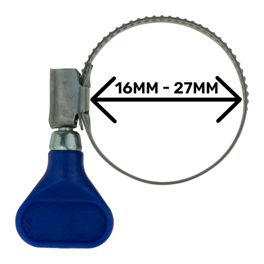A2 GRIP STAINLESS STEEL HOSE CLIP 16mm/27mm
