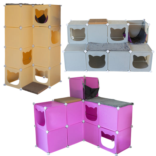 Kitty Cubby Cat Cube Play Tower MAXI