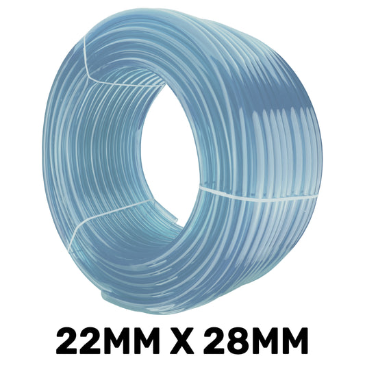 Clear PVC Pipe 22mm*28mm