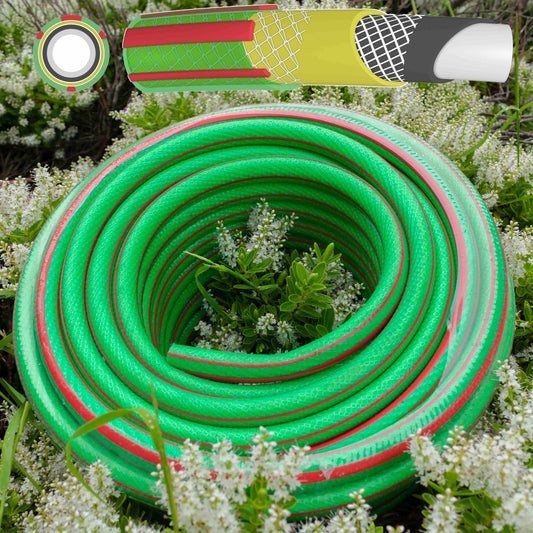 Premium Garden Hose 6-Layer 1/2" Pipe Green
