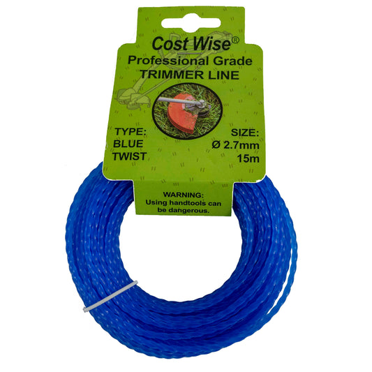 Strimmer Line Blue Twist 2.7mm x 15m