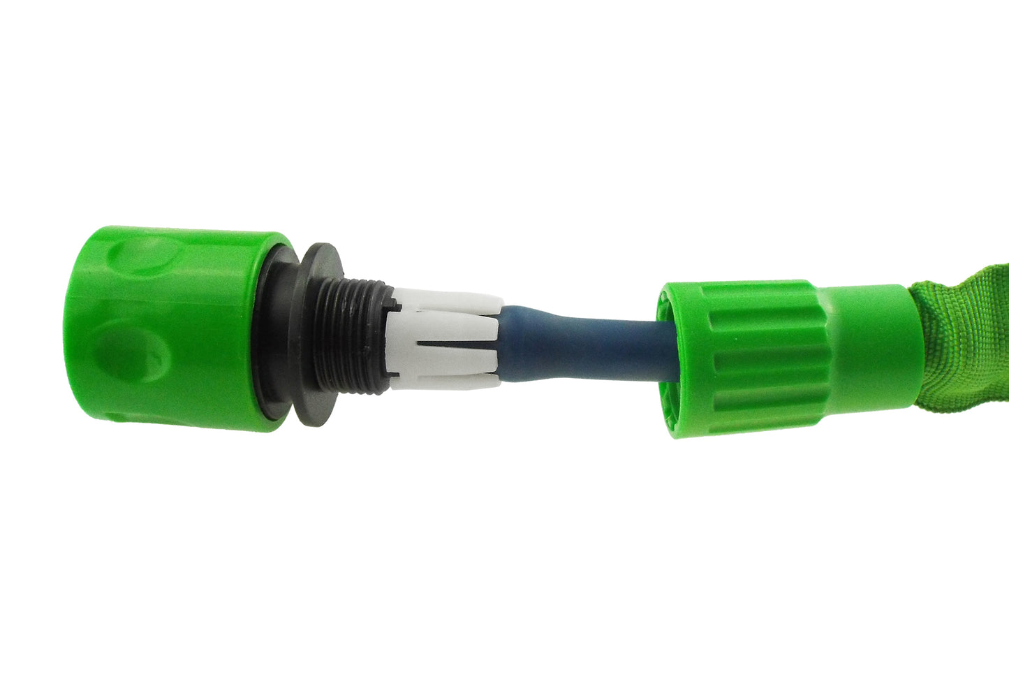 Expanding Hose Connector Green