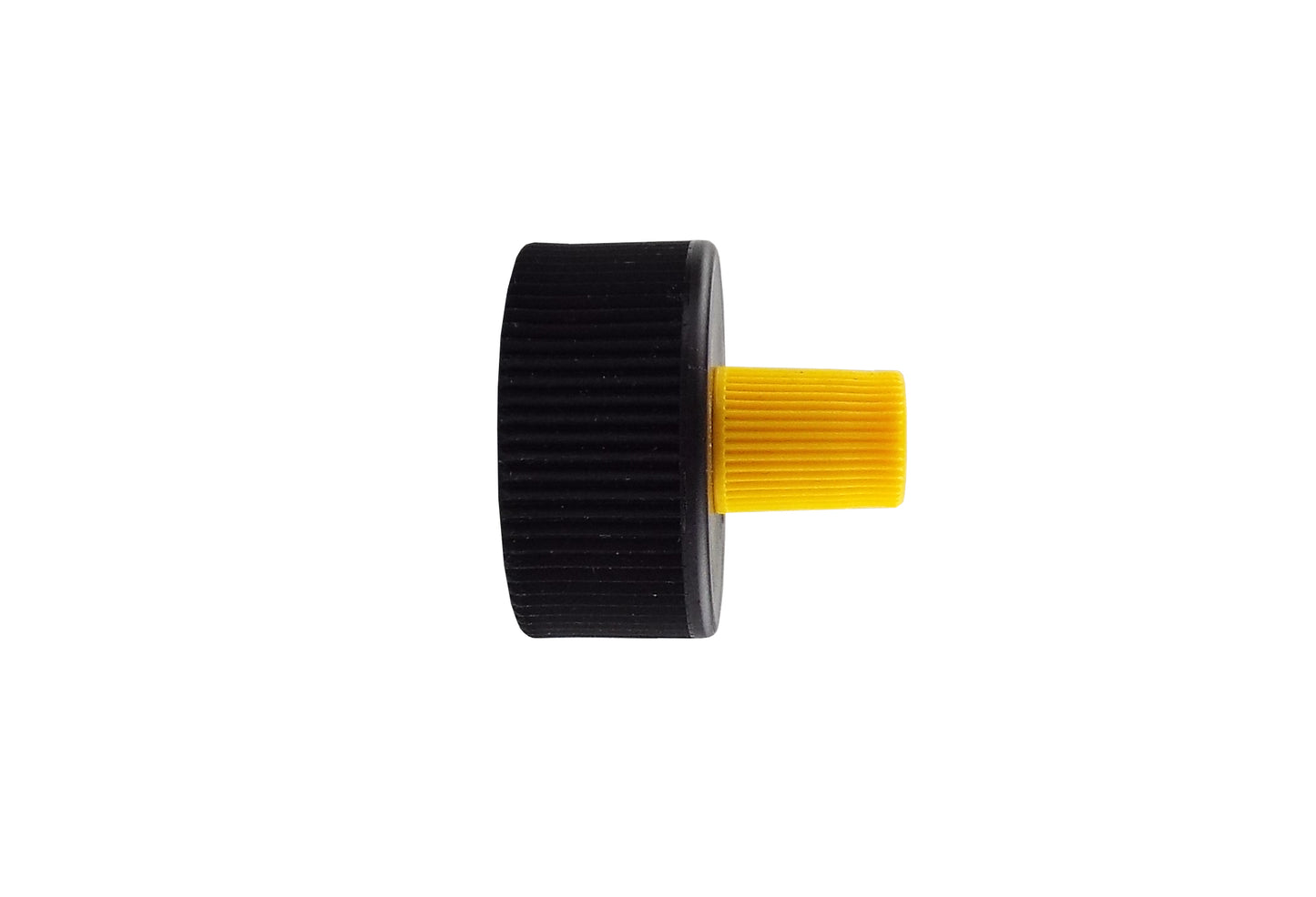 Tap Connector 3/4" BSPF - 4mm Micro Tube Black Yellow