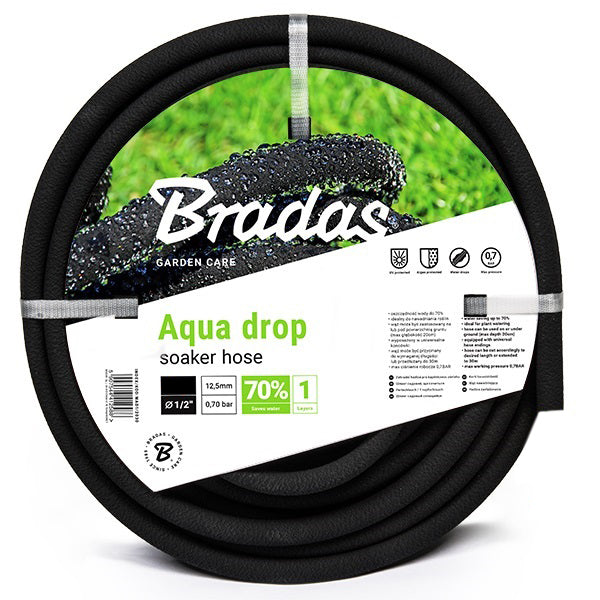 Aqua-Drop Porous Pipe Soaker Hose 100m