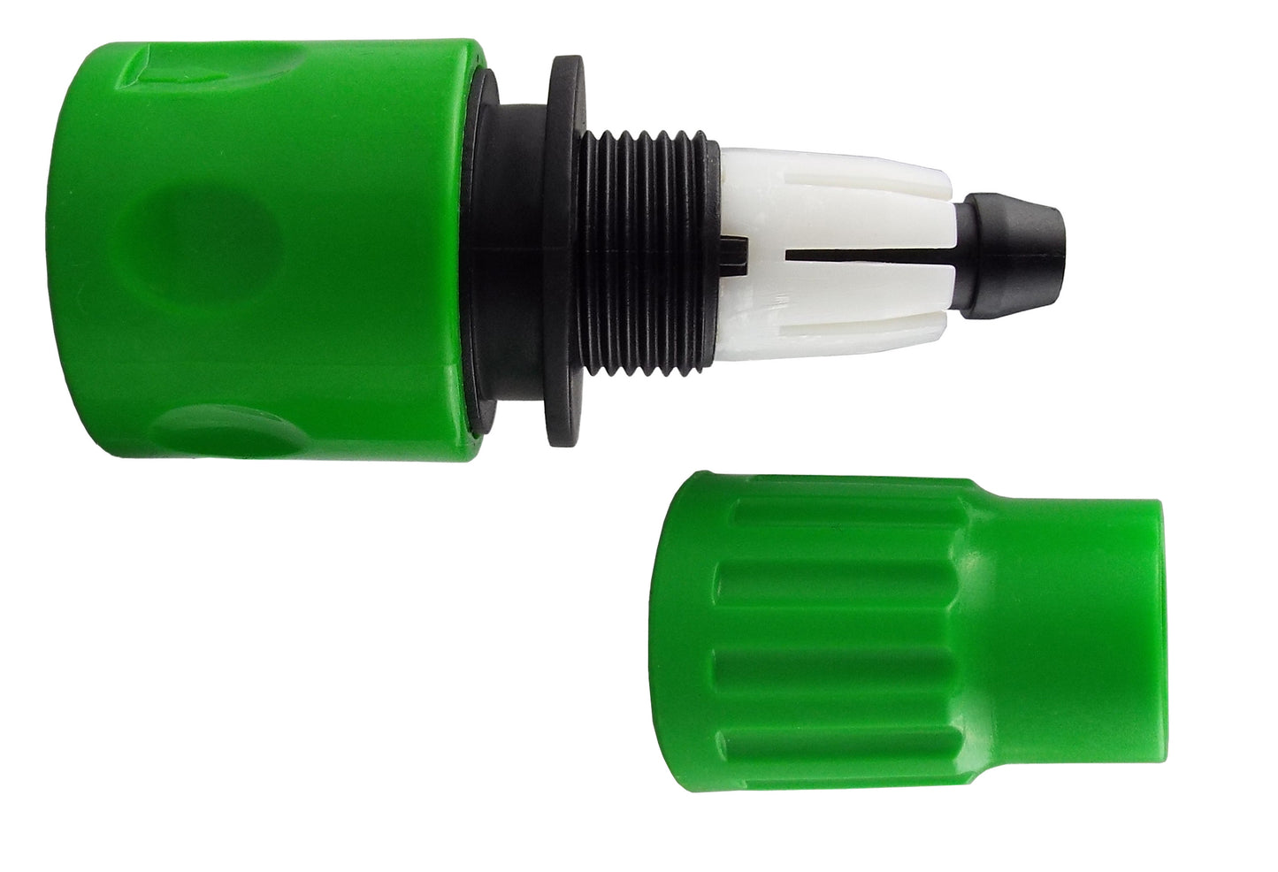 Expanding Hose Connector Green