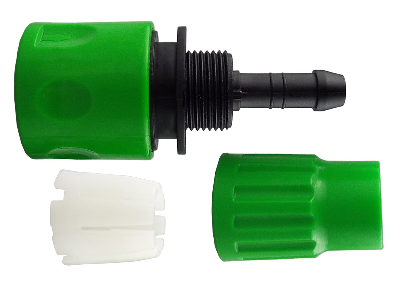 Expanding Hose Connector Green