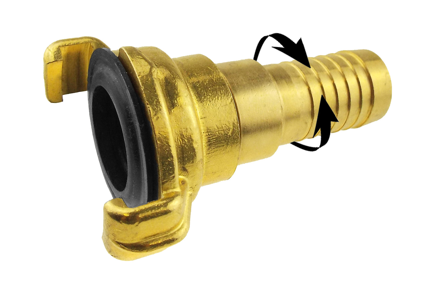 Claw Brass - Swivel 1/2" Hose