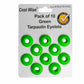 Tarp Eyelets Pack of 10 Green