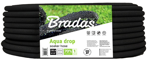 Aqua-Drop Porous Pipe Soaker Hose 100m