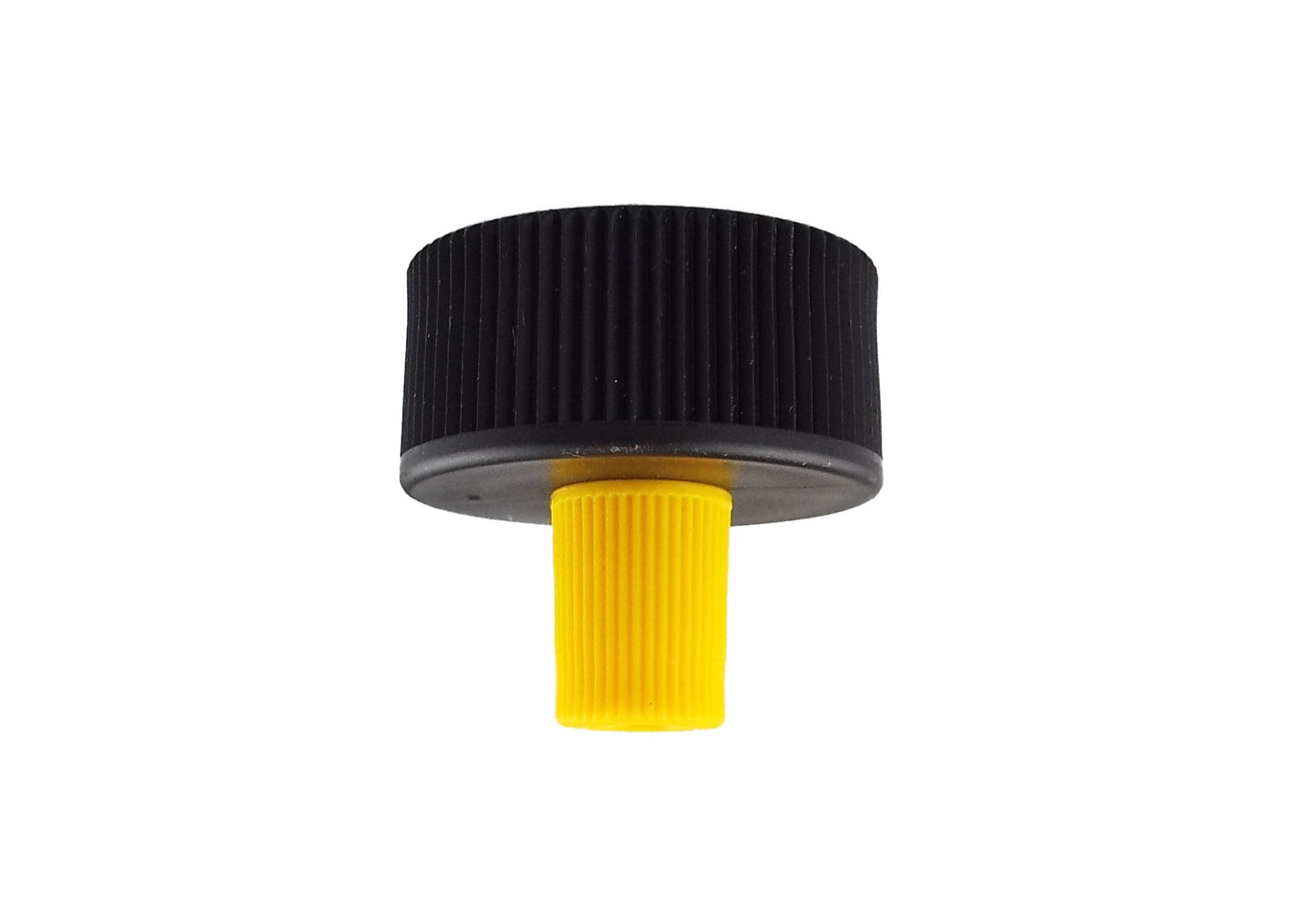 Tap Connector 3/4" BSPF - 4mm Micro Tube Black Yellow